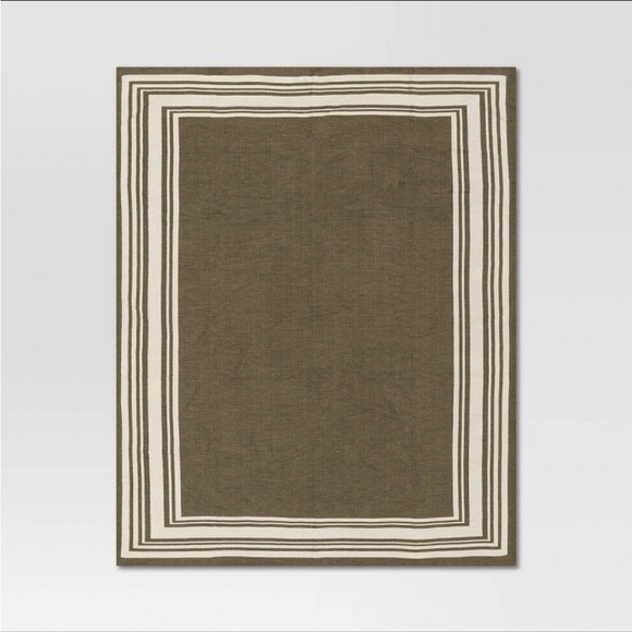 Framed Jacquard Knit Throw Blanket from Threshold™ NWOT studio McGee - Picture 3 of 4